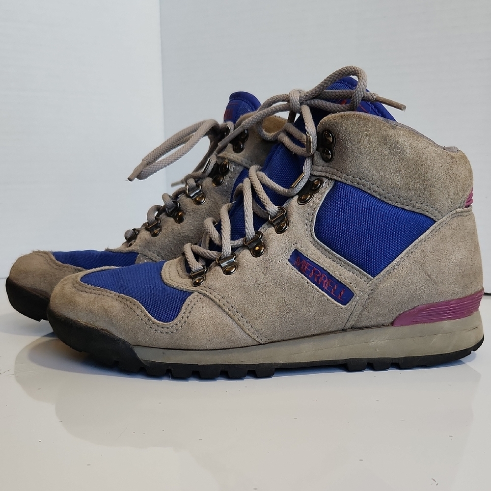 Merrell Quest Vintage Suede Ankle Hiking Boots Womens 7.5